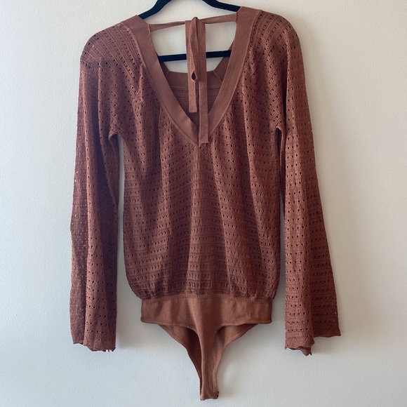 Free People Prancing In Pointelle Bodysuit - Picture 11 of 12